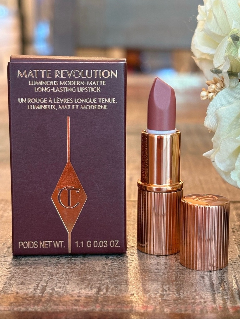 Charlotte Tilbury Matte Revolution Lipstick MINI - Pillow Talk